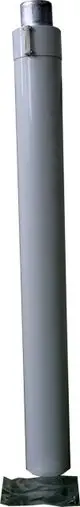 Wolf-Luft-Abgasrohr-DN63-96-L912mm-weiss-2600126 gallery number 1